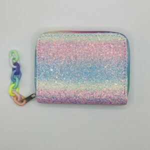 ΜΙΚΡΟ ΠΟΡΤΟΦΟΛΙ ΜΕ GLITTER ΛΑΜΨΗ