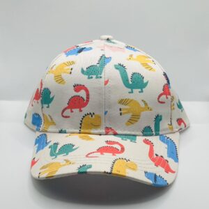 ΠΑΙΔΙΚΟ ΚΑΠΕΛΟ ΛΕΥΚΟ ΜΕ ΔΕΙΝΟΣΑΥΡΟΥΣ